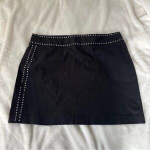 Y2k low rise punk grunge mini skirt